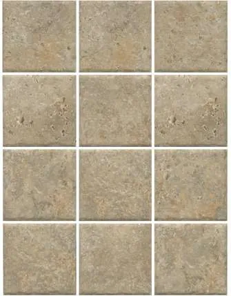 Керамогранит 1324 Брюссель бежевый матовый из 12 частей 9,8x9,8x0,7, Kerama Marazzi (Керама Марацци)
