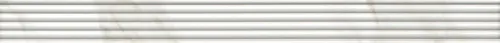 Бордюр LSA014R Прадо белый структура глянцевый обрезной 40x3,4x0,9, Kerama Marazzi (Керама Марацци)