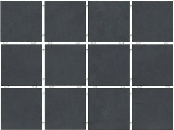 Керамогранит 1291H Амальфи черный матовый из 12 частей 9,8x9,8x0,7, Kerama Marazzi (Керама Марацци)