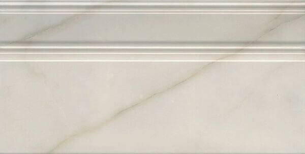  Плинтус FME007R Греппи белый глянцевый обрезной 20x40x1,6, Kerama Marazzi (Керама Марацци)