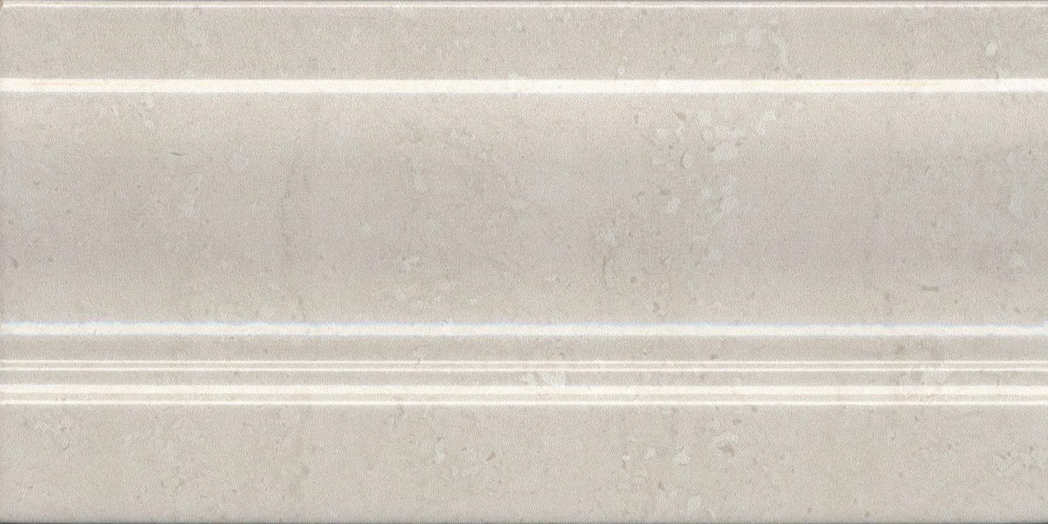 Плинтус FMD038 Туф бежевый светлый глянцевый 20x10x1,3, Kerama Marazzi (Керама Марацци)