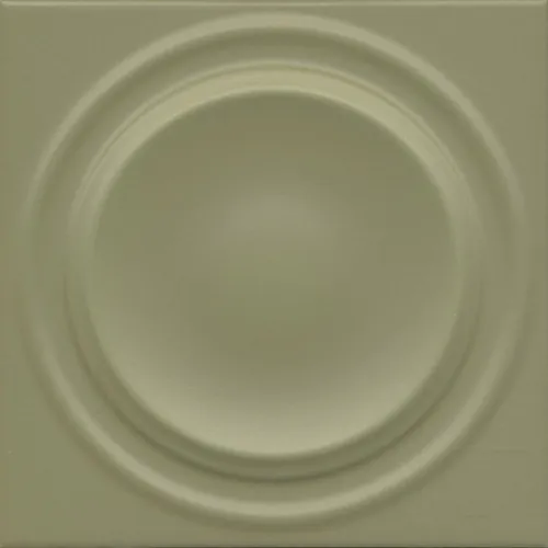 Декор OBE005 Аква Альта 2 зелёный матовый структура 20x20x0,95, Kerama Marazzi (Керама Марацци)