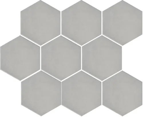 Керамогранит SG1003N Тюрен серый матовый из 9 частей 12x10,4x0,7, Kerama Marazzi (Керама Марацци)