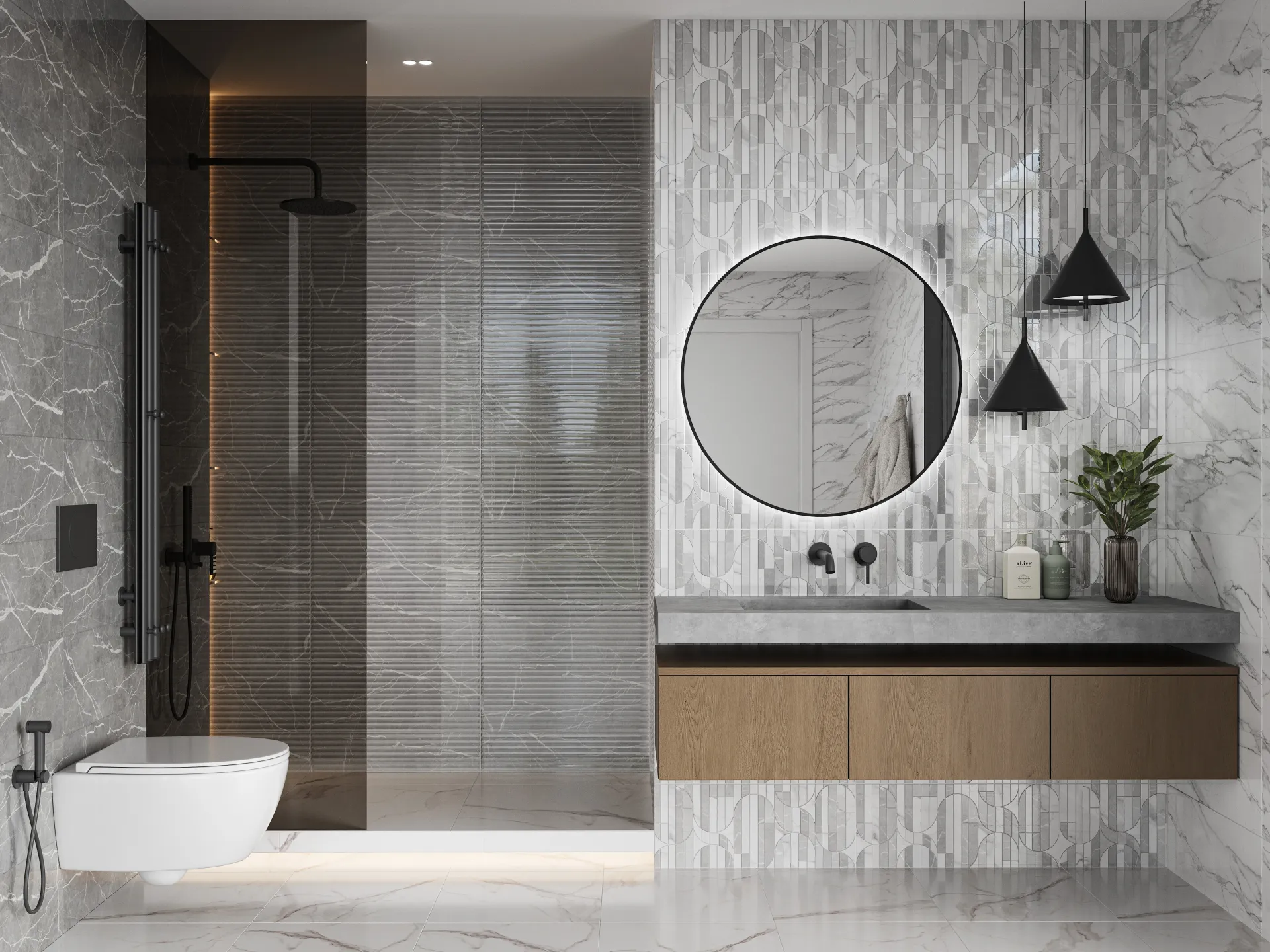  Коллекция плитки и керамогранита Modello (Моделло) 25х60, Gracia Ceramica (Грация Керамика)