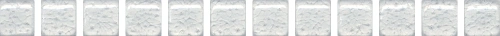 Карандаш POF010 Бисер белый глянцевый 20x1,4x1,2 Kerama Marazzi (Керама Марацци)