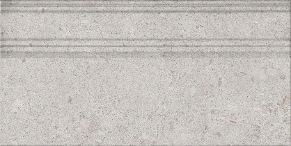 Плинтус FME015R Риккарди серый светлый матовый обрезной 20x40x1,6, Kerama Marazzi (Керама Марацци)