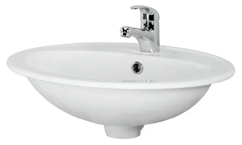 Раковина в столешницу CALLA 54 1 отв., белый UM-Cl/1, Cersanit