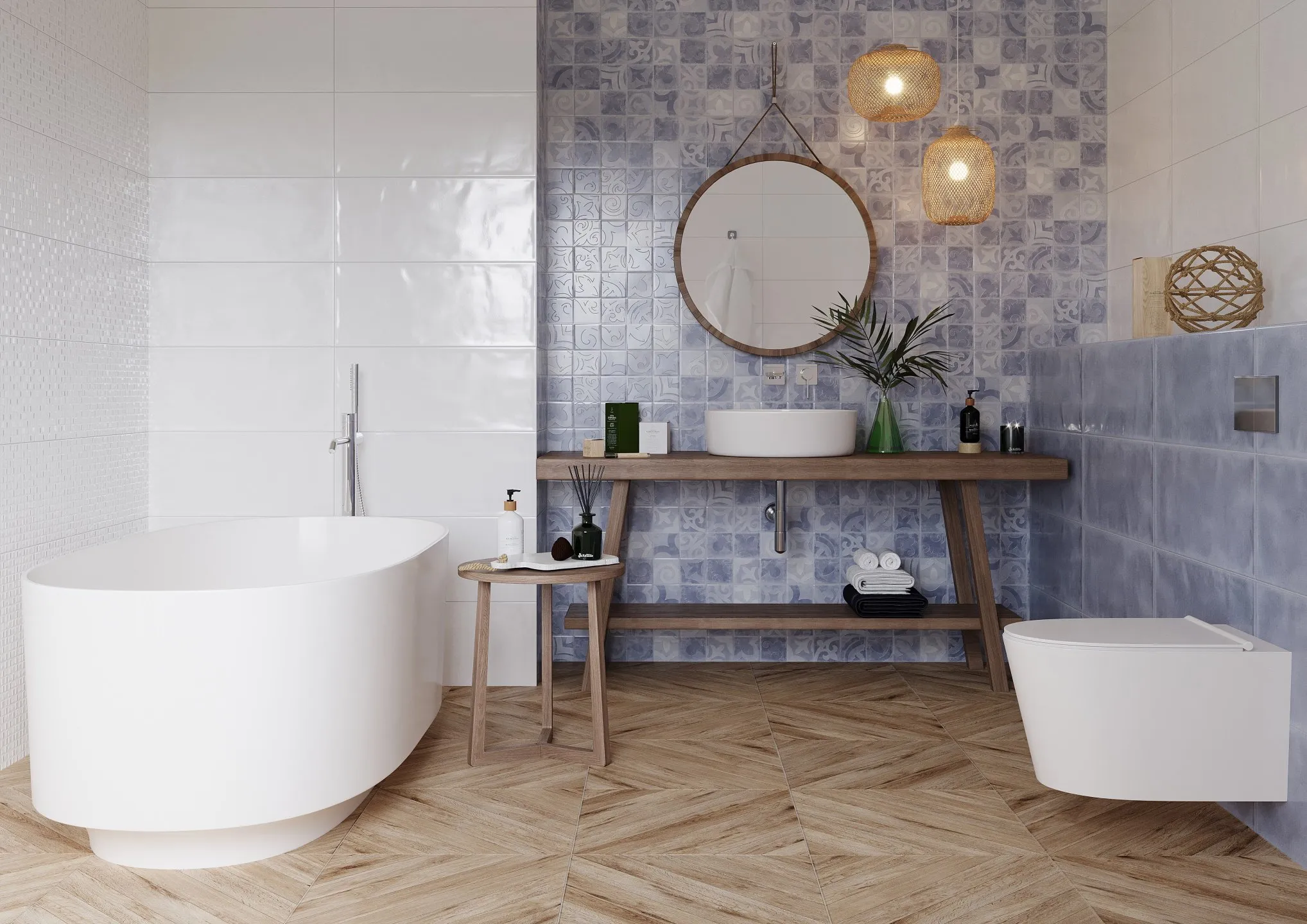 Коллекция плитки и керамогранита Folk (Фолк) 25х60, Gracia Ceramica (Грация Керамика)