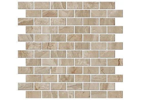 Декор MM13121T Эвора бежевый мозаичный глянцевый 32x30x0,9, Kerama Marazzi (Керама Марацци)
