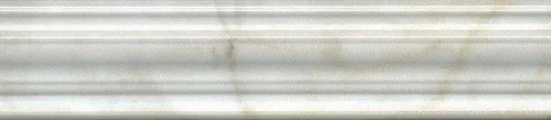 Бордюр BLE024 Багет Кантата белый глянцевый 25x5,5x1,8, Kerama Marazzi (Керама Марацци)