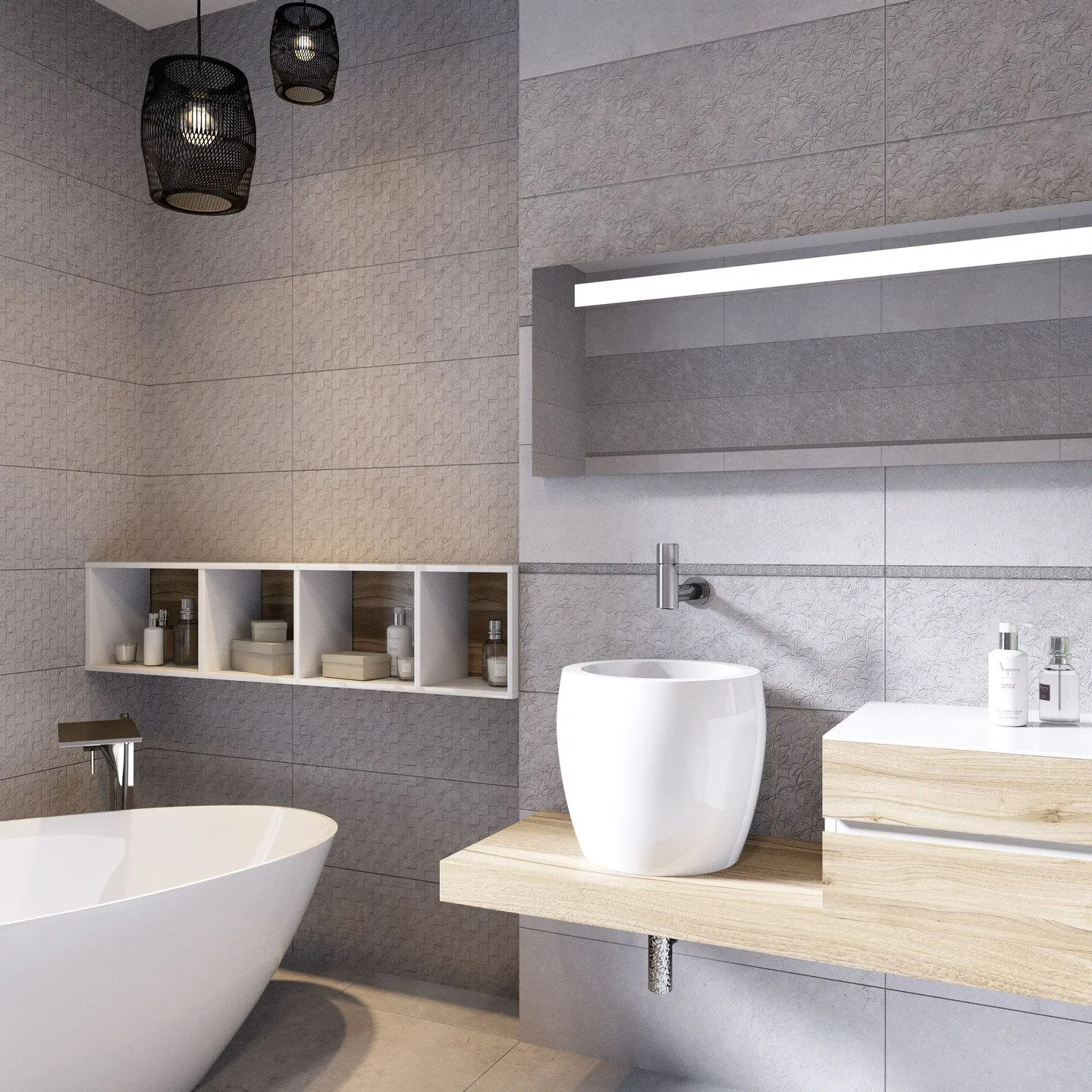 Коллекция плитки и керамогранита Aneta (Анета) 30х90, Gracia Ceramica (Грация Керамика)