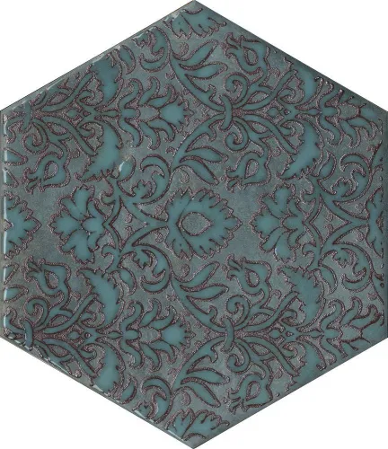 Декор VT\A560\SG23036N Гроссето синий 20x23,1x0,7, Kerama Marazzi (Керама Марацци)