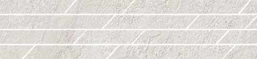 Бордюр SG144\003T Гренель серый светлый мозаичный 46,8x9,8x0,9, Kerama Marazzi (Керама Марацци)