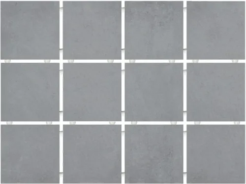 Керамогранит 1271H Амальфи серый матовый из 12 частей 9,8x9,8x0,7, Kerama Marazzi (Керама Марацци)