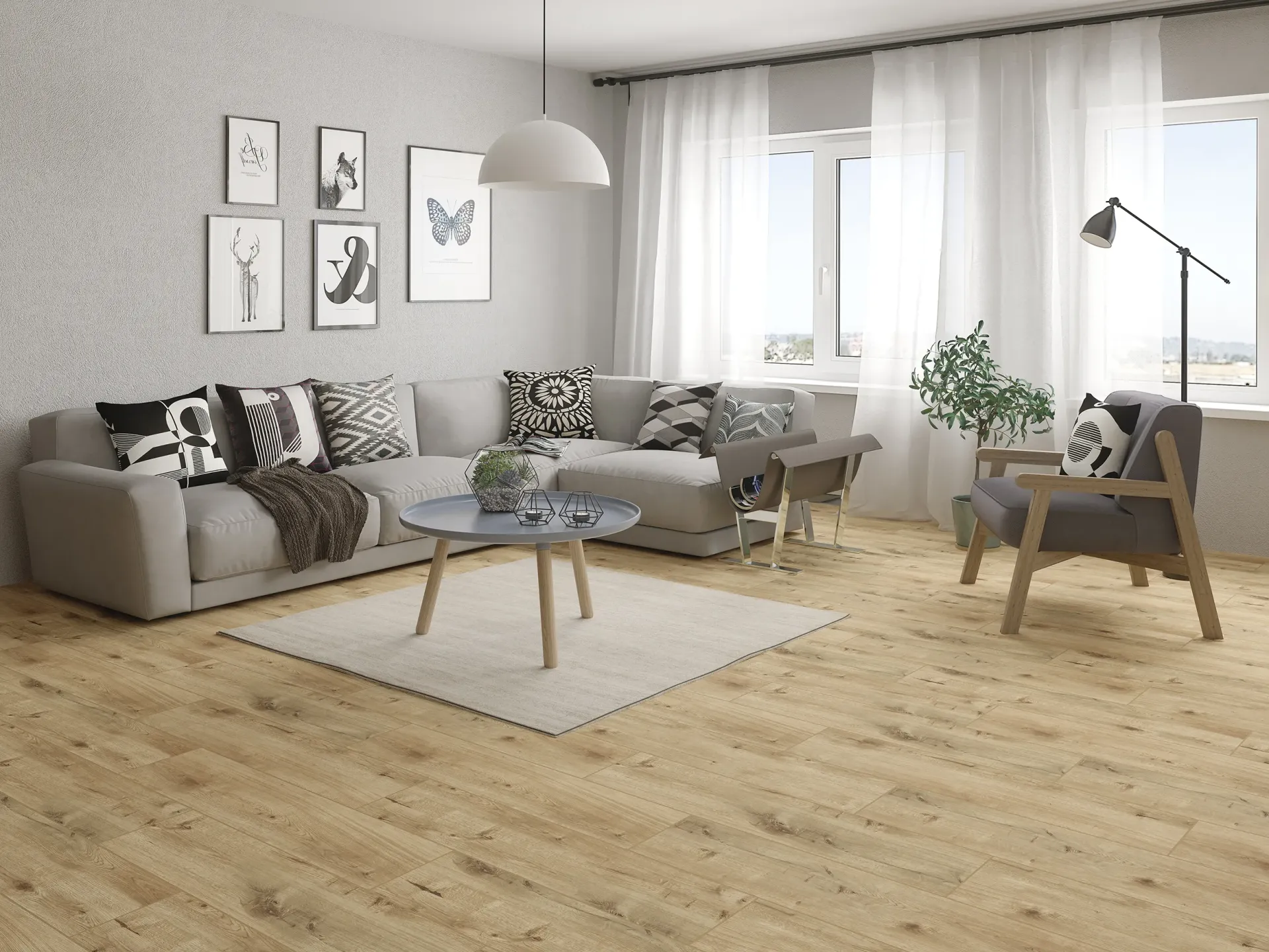 Коллекция керамогранита Wood Concept Rustic (Вуд Концепт Рустик) 21,8х89,8, Cersanit