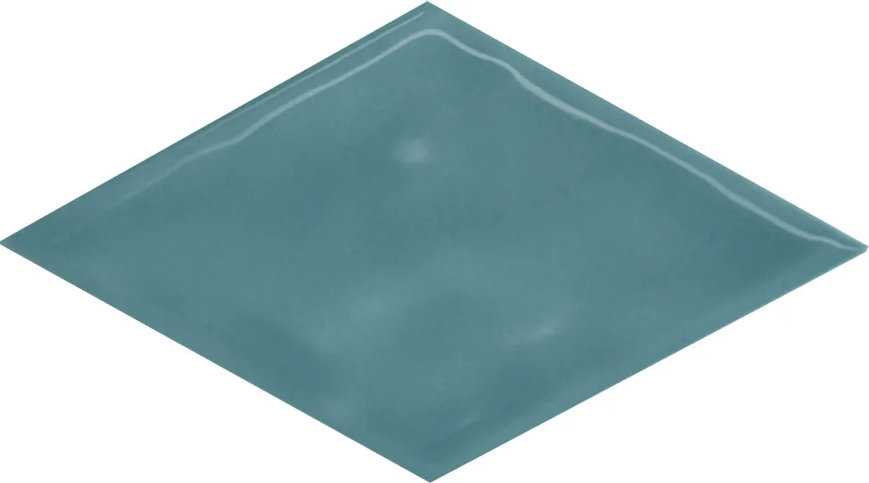 Декор KMD2SRB010BN Риад бирюзовый глянцевый 13,5x7,8x0,9, Kerama Marazzi (Керама Марацци)
