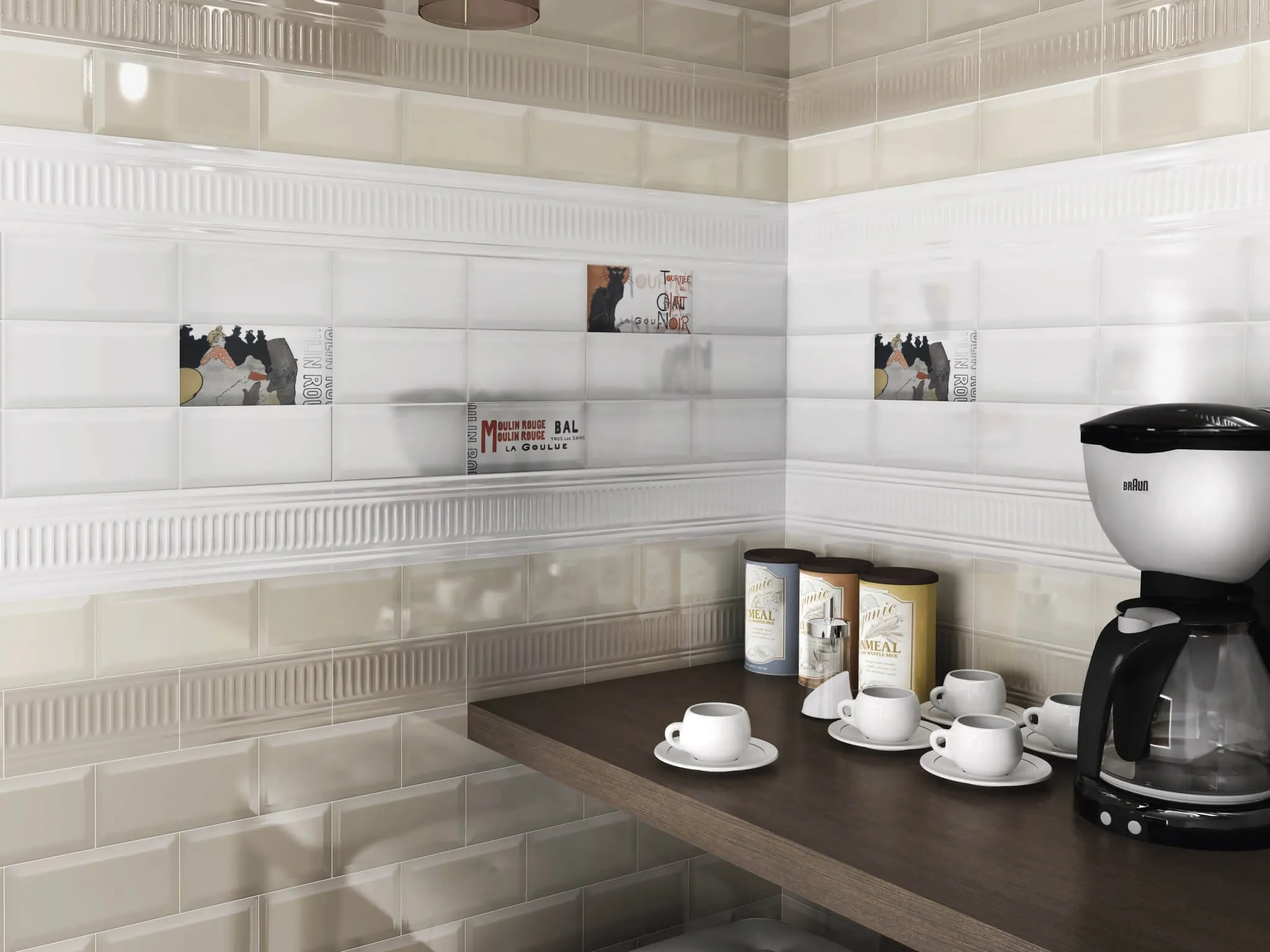 Коллекция плитки Бланше 9,9х20, Kerama Marazzi (Керама Марацци)
