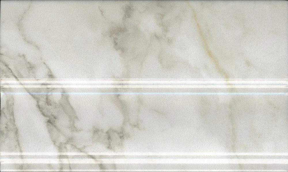 Плинтус FMB032 Кантата белый глянцевый 25x15x1,5, Kerama Marazzi (Керама Марацци)