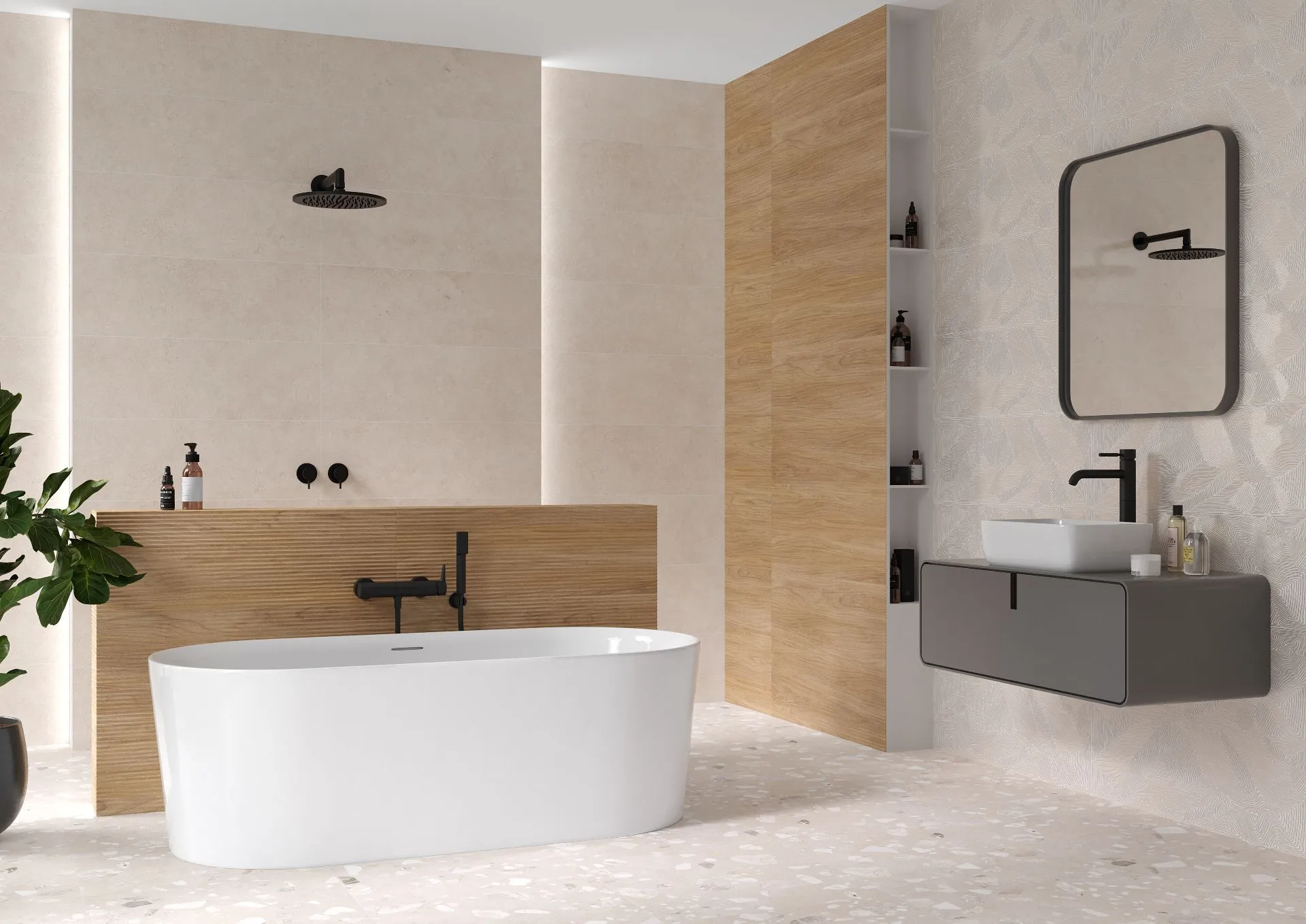  Коллекция плитки и керамогранита Nendo (Нендо) 30х90, Gracia Ceramica (Грация Керамика)