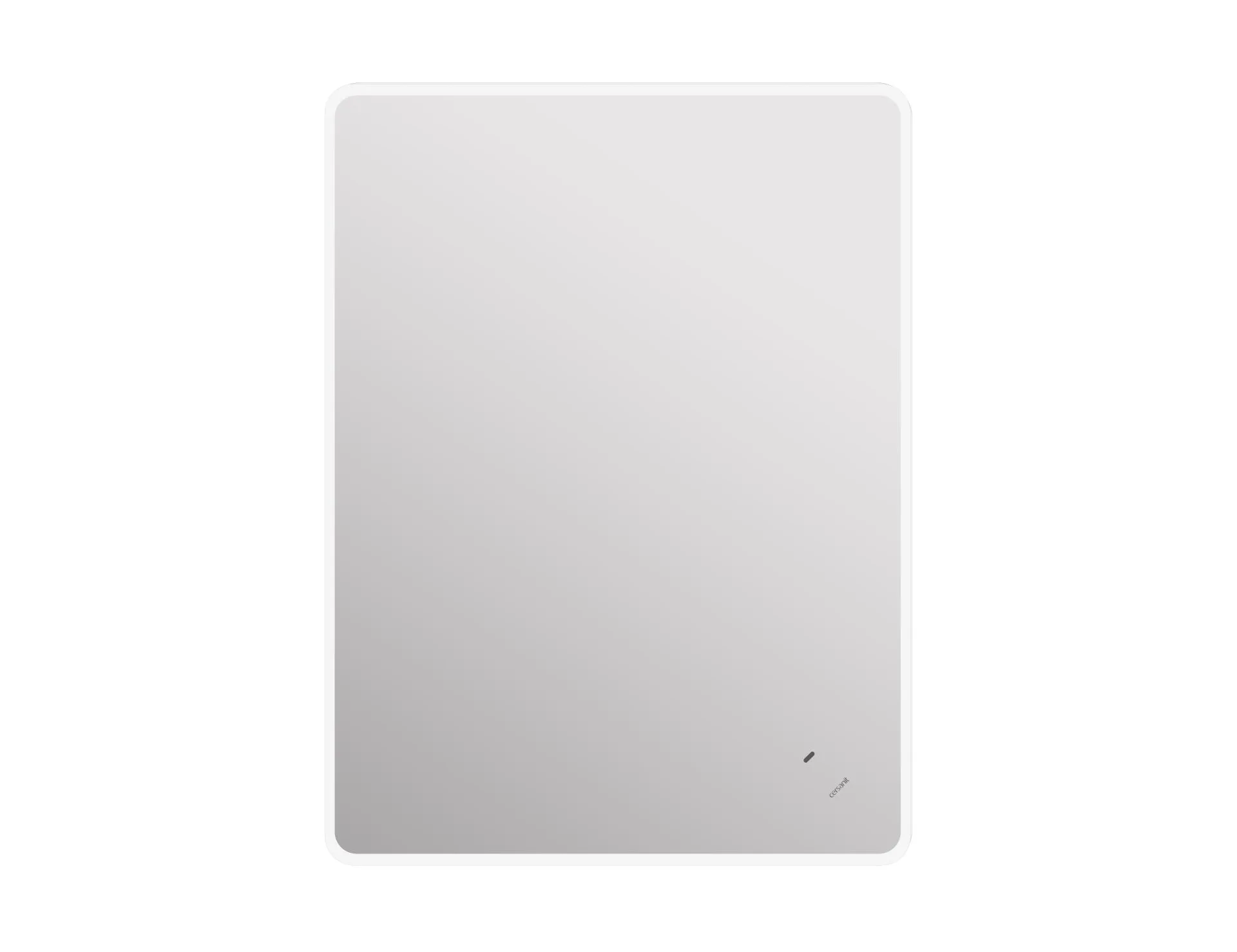 Зеркало ECLIPSE Fusion 75x100 с подсветкой прямоугольное, серебро A64814, Cersanit