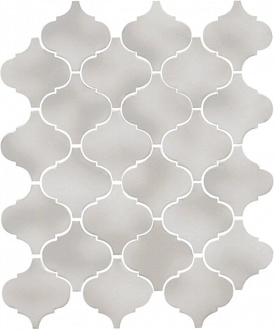 Плитка 65011 Арабески Майолика серый светлый глянцевый 26x30x0,7, Kerama Marazzi (Керама Марацци)