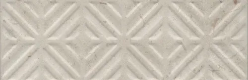 Бордюр 11210R\4 Карму бежевый матовый обрезной 30x9,6x1, Kerama Marazzi (Керама Марацци)