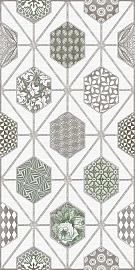 Декор 587192002 Devore (Деворе) Light Geometria серый 31,5х63, Azori (Азори)