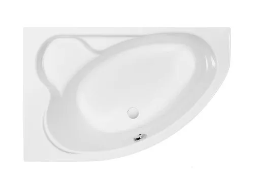Ванна асимметричная KALIOPE 153x100 левая, белый WA-KALIOPE*153-L, Cersanit