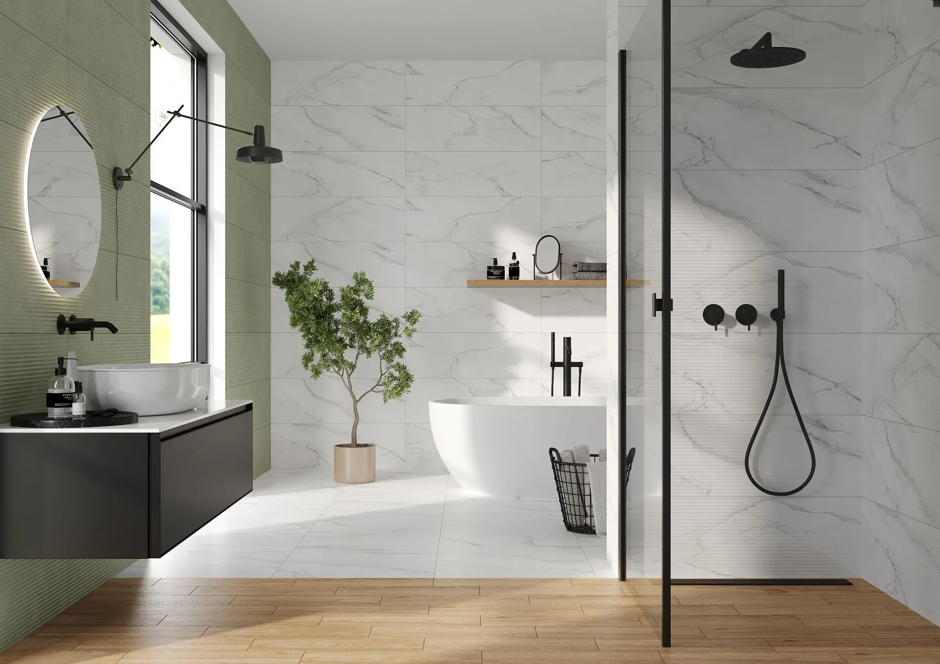  Коллекция плитки и керамогранита Hokku (Хокку) 30х90, Gracia Ceramica (Грация Керамика)