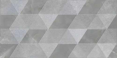 Декор 588912001 Opale (Опал) Grey Geometria 31,5х63, Azori (Азори)
