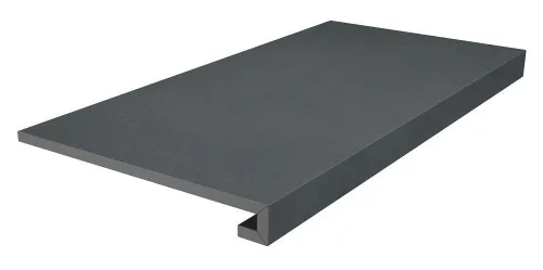Ступень DD641920R\GCF клееная Про Чементо антрацит матовый 33x60x0,9, Kerama Marazzi (Керама Марацци)