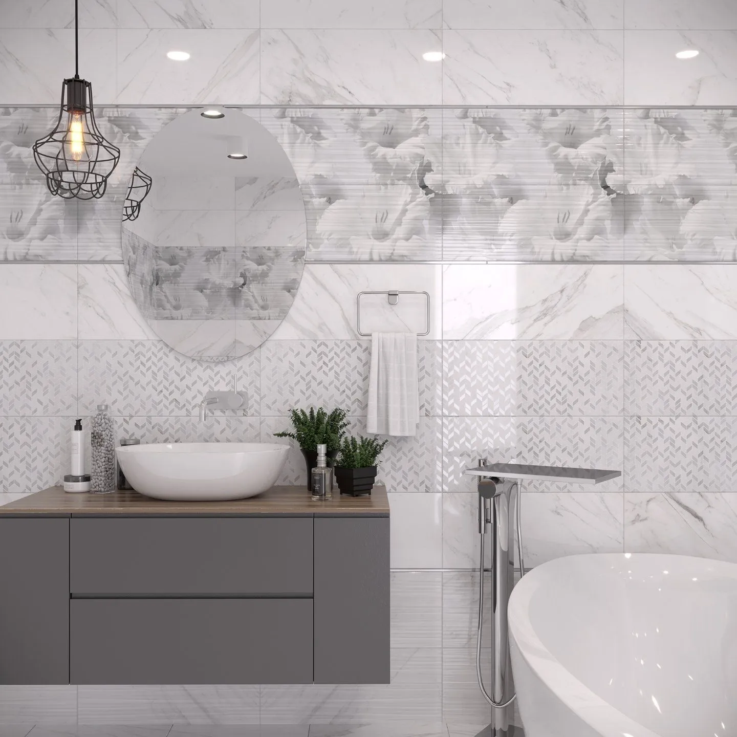 Коллекция плитки и керамогранита Celia (Сэлиа) 25х60, Gracia Ceramica (Грация Керамика)