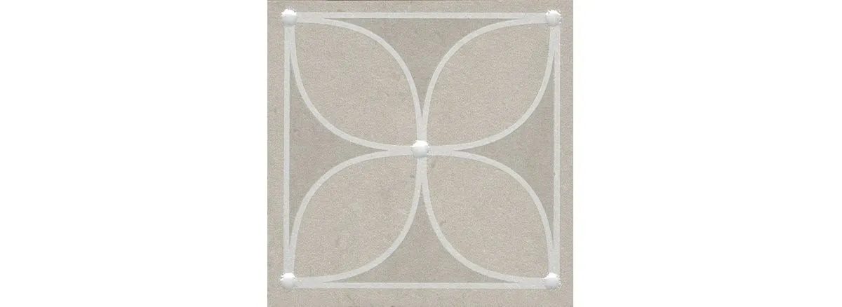 Вставка AZ\A013\SG1712 Туф бежевый светлый матовый 7,7x7,7x0,8, Kerama Marazzi (Керама Марацци)