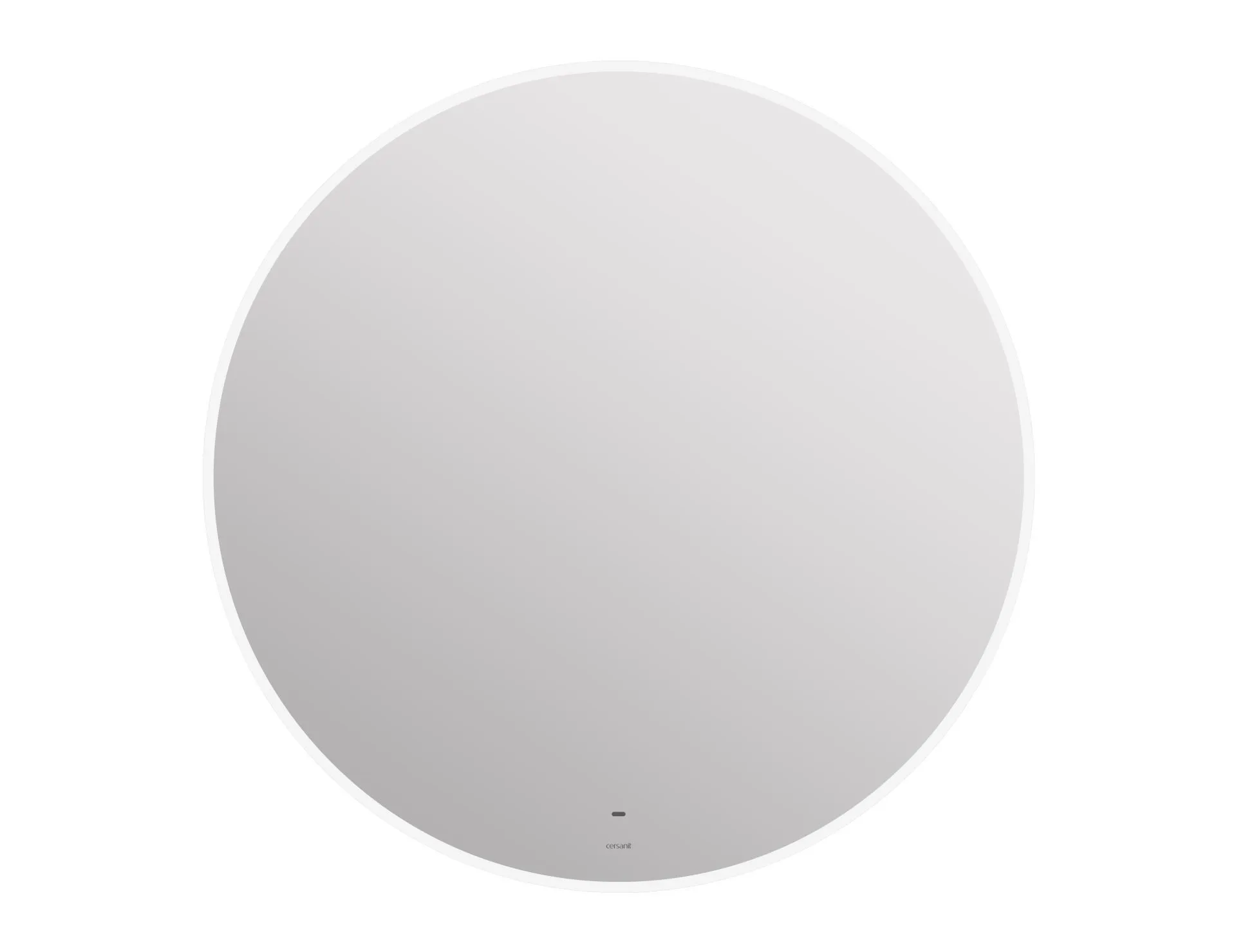 Зеркало ECLIPSE Fusion 100x100 с подсветкой круглое, серебро A64812, Cersanit