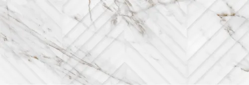 Плитка 509231101 Calacatta Grey (Калакáтта Грэй) Struttura Linea 24,2х70, Eletto Ceramica (Элетто Керамика)