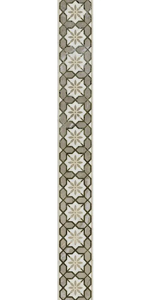 Бордюр VT\A572\11000R Серенада 2 глянцевый обрезной 60x7,2x0,9, Kerama Marazzi (Керама Марацци)