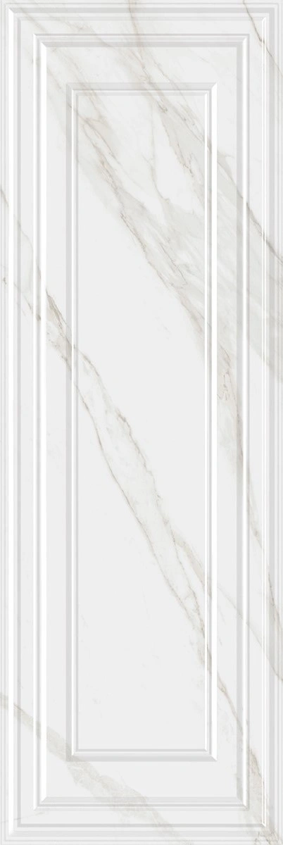 Плитка 14002R Прадо белый панель глянцевый обрезной 40x120x1,2, Kerama Marazzi (Керама Марацци)