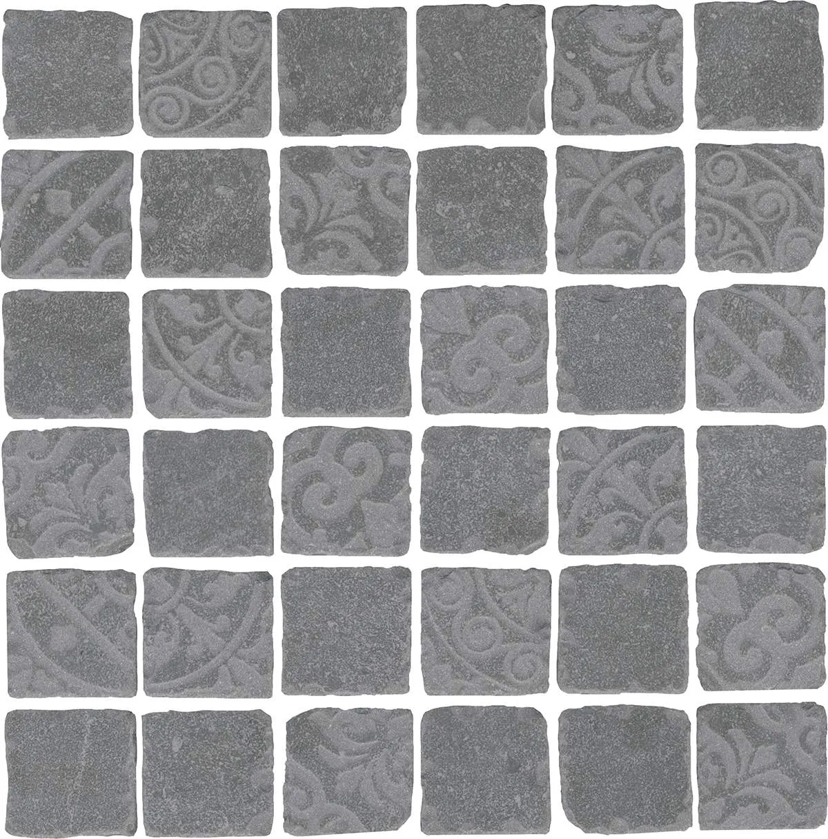 Декор SBM007\DD640520 Про Фьюче серый темный мозаичный 30x30x0,9, Kerama Marazzi (Керама Марацци)