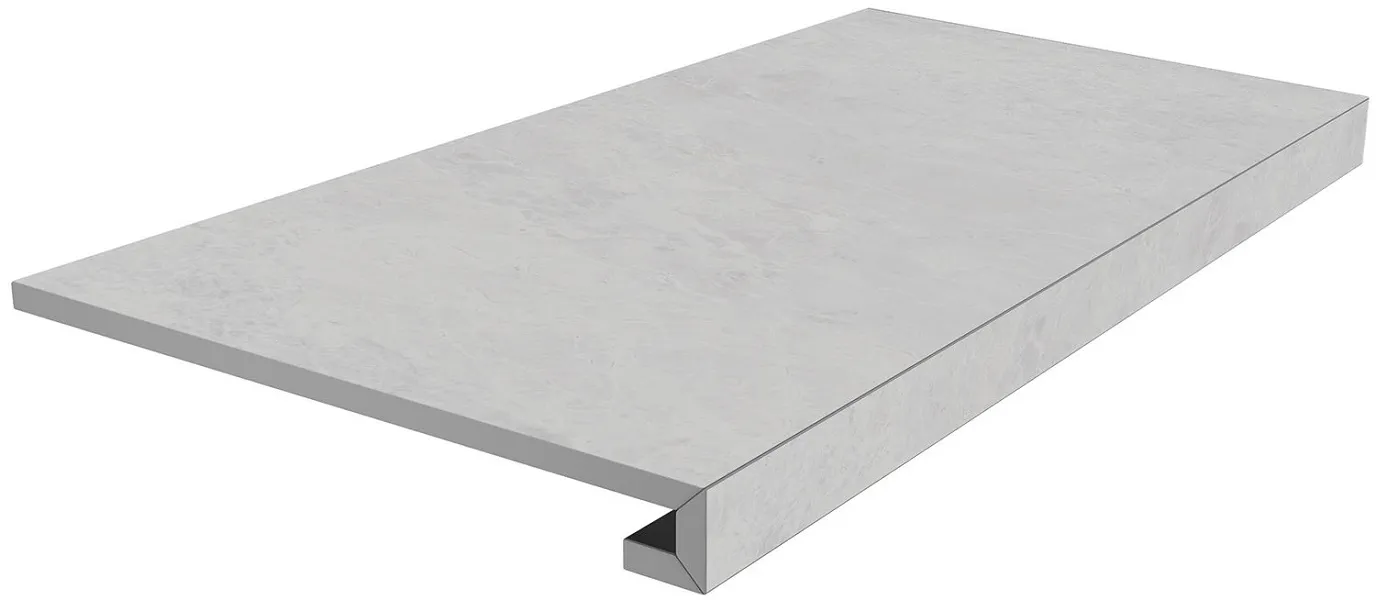 Ступень SG850290R\GCF клееная Монте Тиберио серый матовый 33x80x0,9, Kerama Marazzi (Керама Марацци)