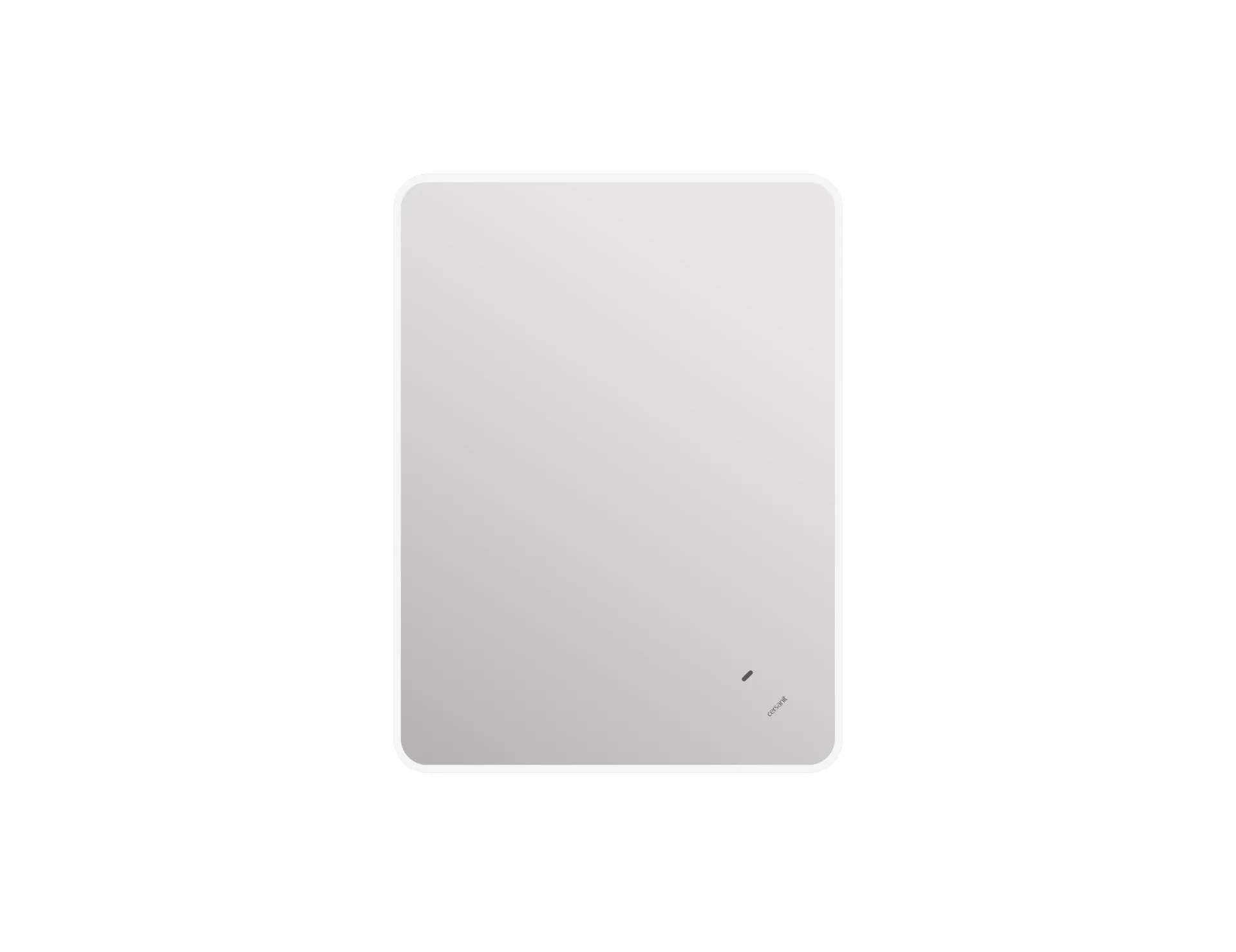 Зеркало ECLIPSE Fusion 60x80 с подсветкой прямоугольное, серебро A64813, Cersanit