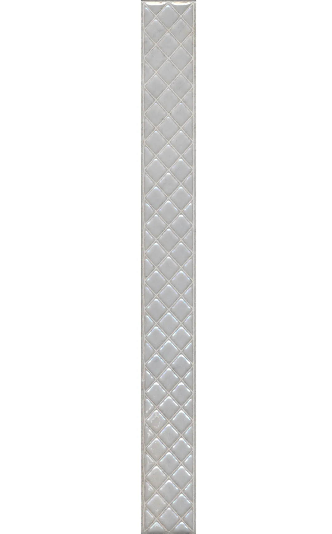 Бордюр AZ\A054\6424 Мотиво серый светлый глянцевый 40x4,2x0,8, Kerama Marazzi (Керама Марацци)