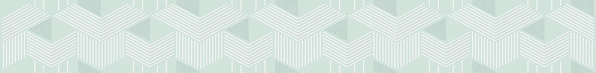 Бордюр 588301001 Lounge (Лаунж) Mint Geometria зеленый 50,5х6,2, Azori (Азори)