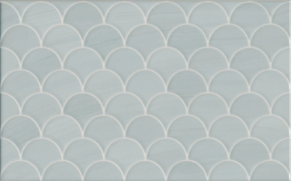 Плитка 6376 Сияние голубой структура глянцевый 25x40x0,8, Kerama Marazzi (Керама Марацци)