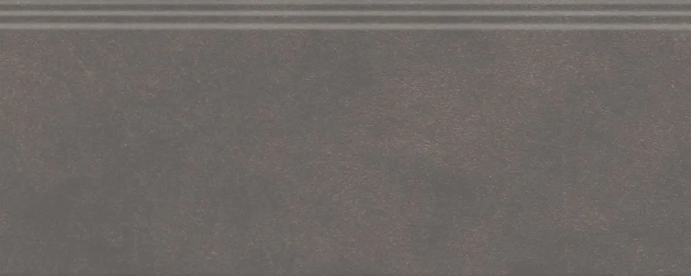 Плинтус FMF018R Чементо коричневый тёмный матовый обрезной 30x12x1,3, Kerama Marazzi (Керама Марацци)
