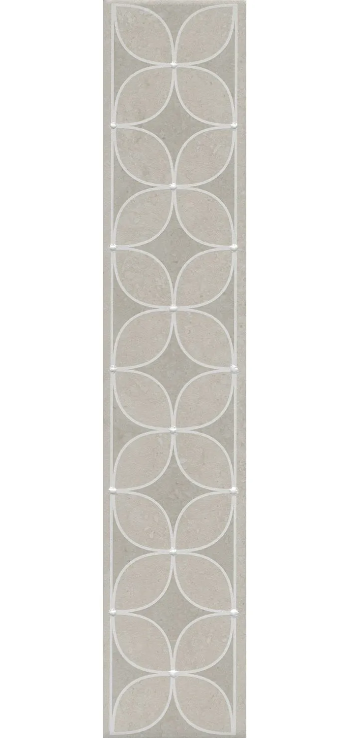 Бордюр AZ\A012\SG1712 Туф бежевый светлый матовый 40,2x7,7x0,8, Kerama Marazzi (Керама Марацци)