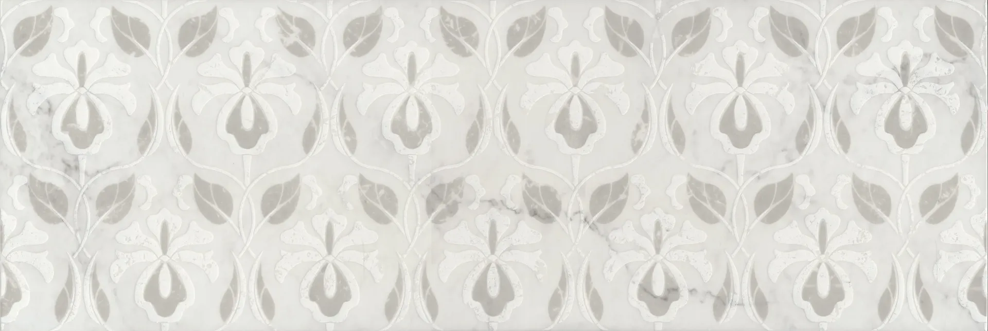 Декор KMD3STA030BR Тубкаль белый глянцевый обрезной 30x89,5x0,9, Kerama Marazzi (Керама Марацци)