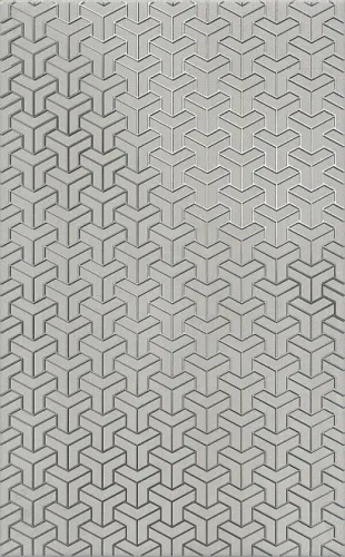 Декор HGD\B371\6398 Ломбардиа серый матовый 25x40x0,8, Kerama Marazzi (Керама Марацци)