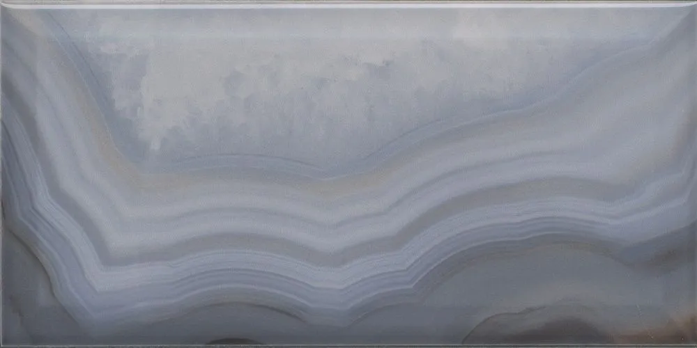 Плитка 19076 Сеттиньяно синий грань глянцевый 9,9x20x0,92, Kerama Marazzi (Керама Марацци)