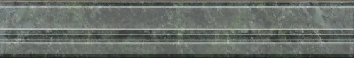 Бордюр BLC032R Багет Серенада зелёный глянцевый обрезной 30x5x1,9, Kerama Marazzi (Керама Марацци)