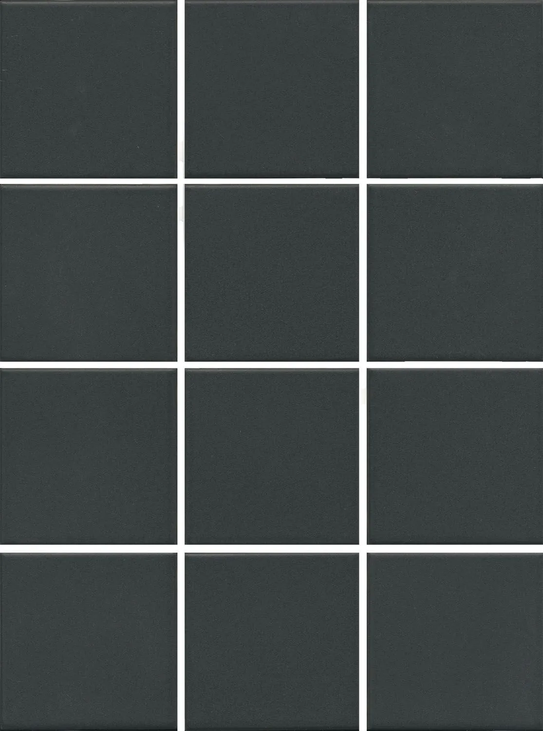 Керамогранит 1333 Агуста черный матовый 30х40 из 12 частей 9,8x9,8x0,7, Kerama Marazzi (Керама Марацци)